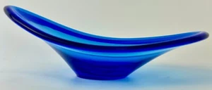 MCM Bowl Azul Danés Vidrio Soplado a Mano - Imagen 1 de 9