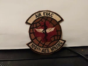 USAF 109th AESTAC AIR EVAC PATCH 3 x 2 1/2 inches - Picture 1 of 3