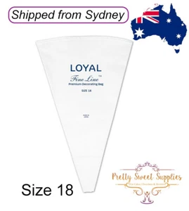 Loyal Fine Line Premium Piping Bag - Size 18 - Cake Decorating - Picture 1 of 2