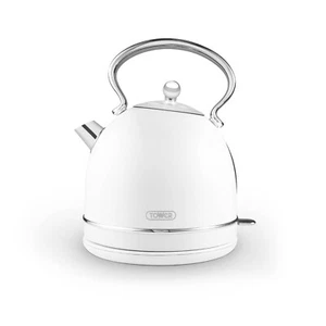 Tower Dome Kettle, Heritage, 1.7L, 3KW, T10076WHT, Optic White - Picture 1 of 11