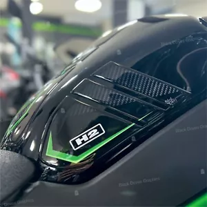 Adesivi 3D Protezioni Fiancate Serbatoio Compatibili KAWASAKI Z H2 SE 2021-2024 - Imagen 1 de 5
