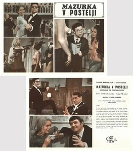 MAZURKA PA SENGEKANTEN - BEDSIDE M. exYU Movie Program 1970 SEXY EROTIC COMEDY - Picture 1 of 3