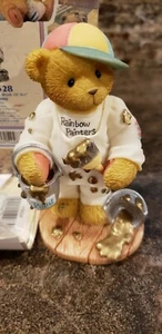  Rare Enesco Cherished Teddies  Anthony  Gold Edition  Rainbow Painter  - Picture 1 of 5