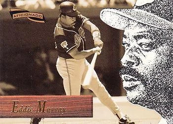 Eddie Murray 1996 Pinnacle Aficionado #28 - J1492 - Image 1 of 2