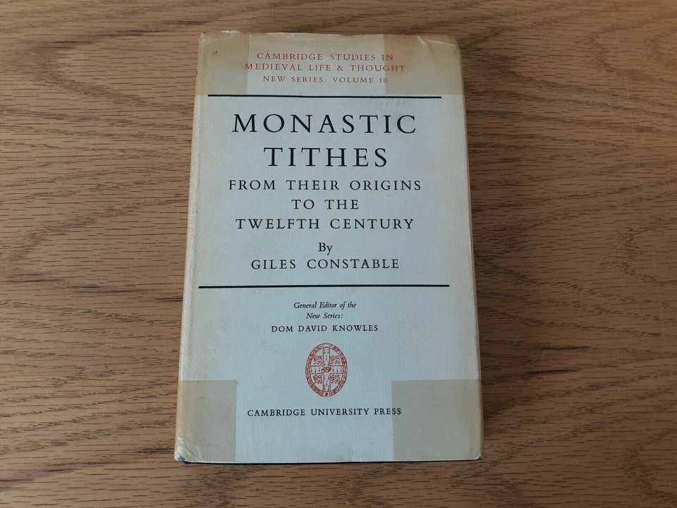 Giles Constable Monastic Tithes From Their Origins to the Twelfth Century 1964 - Image 1 of 4