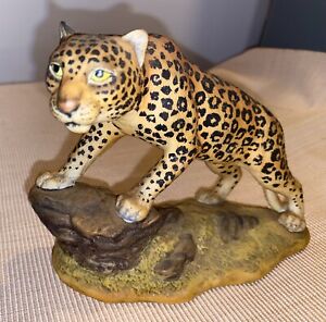 Vintage Andrea by Sadek Made in Japan Leopard Statue Figurine - 6011