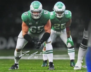Lane Johnson Philadelphia Eagles Autographed 16x20 Photo PSA/DNA 194324 - Picture 1 of 4