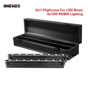 2in1 Flightcase With silent wheel For LED 8x12W RGBW Beam Light - Picture 1 of 4