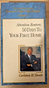 ATTENTION RENTERS 50 DAYS TO YOUR FIRST HOME VHS 1996 BY CARLETON SHEETS Vol 3 - Picture 1 of 5
