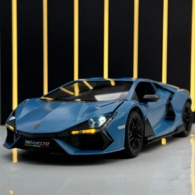 1:24 Lamborghini Revuelto Model Car with Light and Sound Features - Image 1 of 4