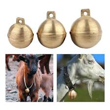 Willow Bell Brass Ball Bell Premium Cowbell Small for Dog Cattle
