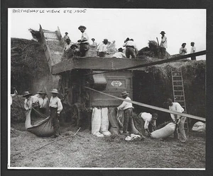 2003  --  PARTHENAY LE VIEUX . BATTAGES A L ETE 1906  . 3X292 - Picture 1 of 1