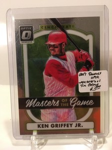 2017 Donruss OPTIC - Masters of the Game #MG12 Ken Griffey Jr