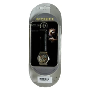 Orologio da polso uomo Tim Burton Beetlejuice vintage 2001 con latta di Suncoast - Foto 1 di 2