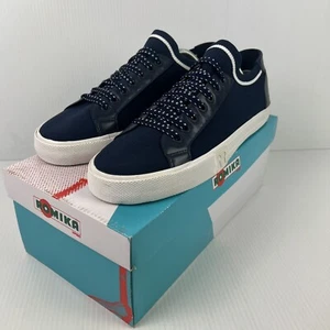 Romika Sun-Fast Sneakers Womens US 13 Navy Blue/White BNIB - Picture 1 of 6