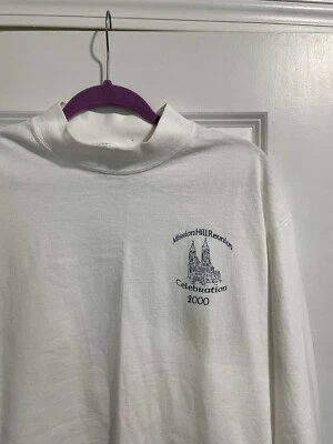 Vintage Mission Hill Reunion Celebration 2000 cuello falso talla L Foto 1 de 4