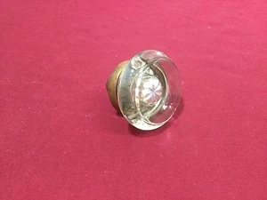 Vintage Mortise Lock Ornamental Glass Door Knob - Locksmith - Picture 1 of 4