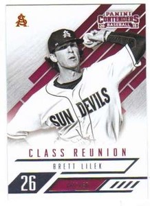 2015 Panini Contenders Baseball Class Reunion #24 Brett Lilek 