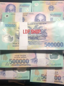 5 Million Viet Nam Dong = 500000 Dong Polymer 10pcs Gem UNC 2018-2021_LDP Shop. - Picture 1 of 7
