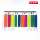 10*20PCS Transparent Index Notes Paper Office School Supplies Stationery