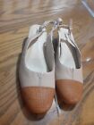 Trotters  Slip on Loafer Women's Shoes Brown / Tan Leather Upper & Sock Size  5