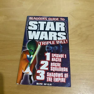 Nintendo 64 N64 Manual Guide Book - Blagger's Guide to Star Wars Triple Bill - Picture 1 of 2
