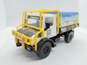 Modellino 1/48 Monti System Dakar Rally 1985 Mercedes Unimog Capito Win Truck Raro - Foto 1 di 19