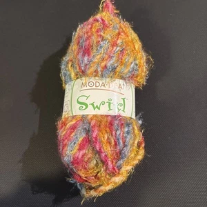 Moda Dea Swirl Yarn, Tinker, Red Yellow Blue, 1.76 oz. Coats - Picture 1 of 5
