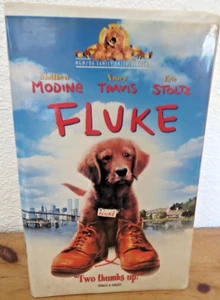 Fluke ~ 1996 VHS ~ Family Entertainment Video Tape ~ Clamshell ~ Matthew Modine - Picture 1 of 2