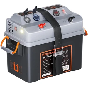 Smart Battery Box 12V/24V Power Center - Multi Puertos e Disyuntor para Tr... - Imagen 1 de 4