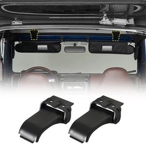 Pair Secure Hard Top Clamp Mount Steel for Jeep Wrangler TJ 1997-2006 - Picture 1 of 10