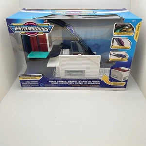 Micro Machines Tuner Garage De Mise Au Point RARE WHITE Mexico International - Picture 1 of 11