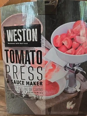Weston Tomato Press and Sauce Make 07-0801 - Image 1 of 4