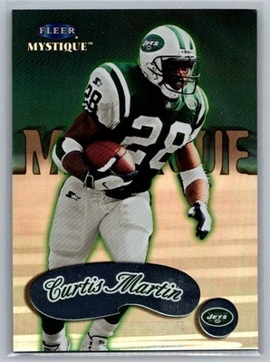 1999 Fleer Mystique #56 Curtis Martin - Image 1 of 2