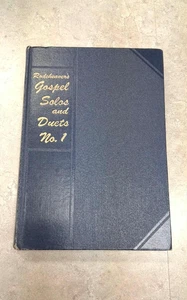Rodeheaver's Gospel Solos And Duets No. 1 1925 hardcover Good/acceptable - Picture 1 of 1