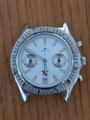 BERIOS Cronografo carica manuale Calibro 3133 - REVISIONATO! - - Immagine 1 di 4