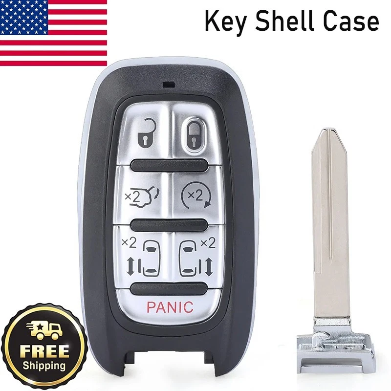 for Chrysler Pacifica 2017 2018 2019 2020 Proximity Smart Remote Key Shell Case Foto 1 de 1