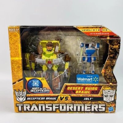 Transformers Desert Ruins Decepticon Brawl vs. Jolt Action Figure 2 Pack NEW! - Image 1 of 4