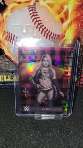 2025 Topps Chrome Cactus Jack WWE #58 Giulia Flannel Refractor - Picture 1 of 2