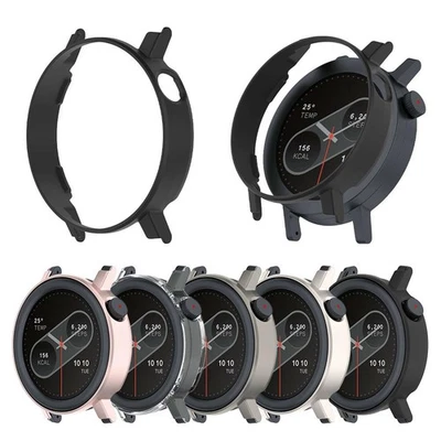 PC Case+Glass for Nothing Cmf Watch 3 Pro Smart Screen Protector Hard Bumper,.