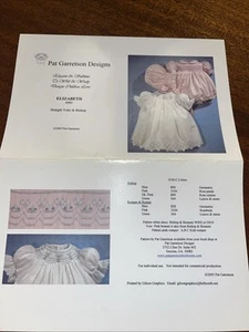 Smocking Plate #092 Elizabeth by Pat Garretson - Picture 1 of 1