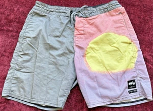 Costume da bagno corto Billabong LAB Andy Warhol tavola surf tramonto 29" tasche piccole - Foto 1 di 6