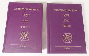 Ascended Master Love And Truth Volumes 1 and 2 - Leigh Custos - Hardcover - Picture 1 of 8