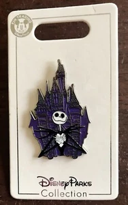 The Nightmare Before Christmas Jack Skellington at Fantasyland Castle Pin - Picture 1 of 2