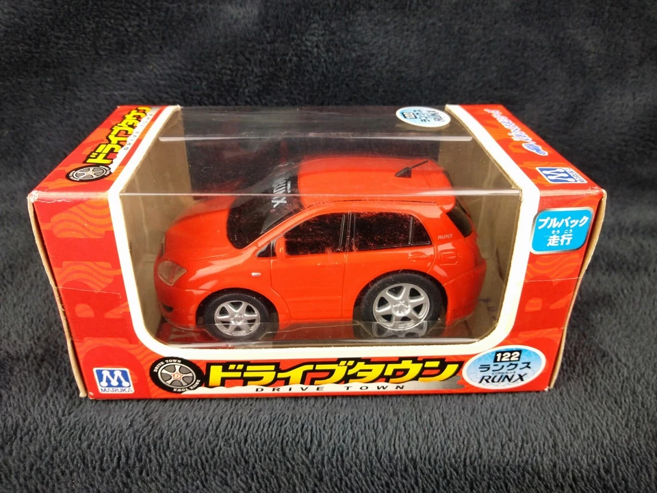 MARUKA DRIVE TOWN TOYOTA RUN X #122 ¦ JDM PULLBACK RARELY FOUND COROLLA - Image 1 of 4