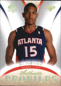 2007-08 SP Authentic Authentic Profiles Hawks Basketball Card #AP2 Al Horford