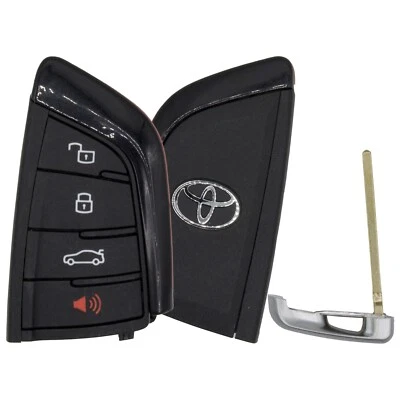 Mando a distancia original Toyota Supra 2021-2025 llave inteligente N5F-ID21A hoja sin cortar bloqueo Foto 1 de 4