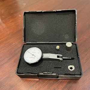 Indicador de prueba de dial profesional KHCRAFT 0,03"x0,0005" con 2 abrazaderas de cola de milano - Imagen 1 de 3