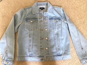 BUFFALO DAVID BITTON JEANSJACKE XSMALL HELLBLAU NEU OHNE ETIKETT - Bild 1 von 10