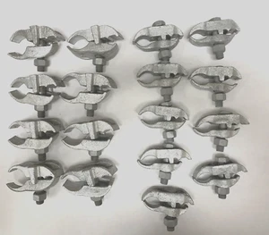 Rgs Parallel Conduit Clamps  (9) 1" & (8) 1 1/4"   New     3619 - Picture 1 of 3